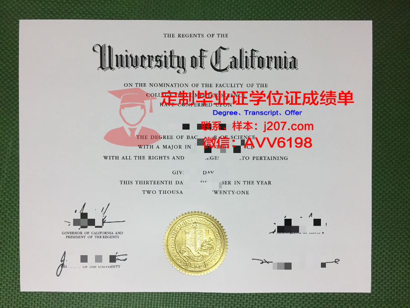 美因茨大学毕业证展示