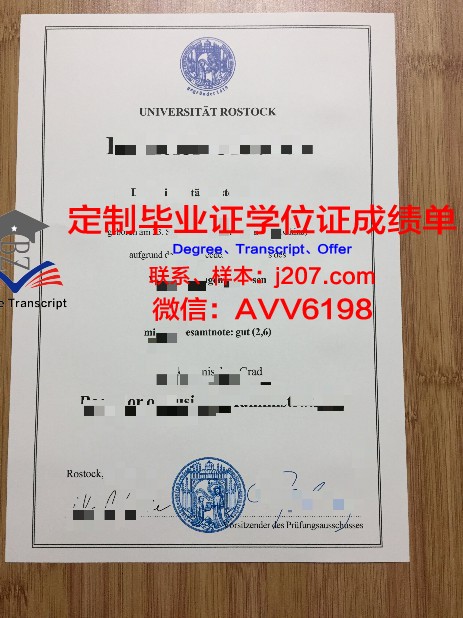 罗斯托克大学毕业证Diploma文凭