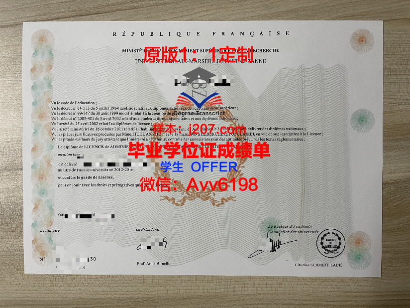 马赛中央理工学院毕业证什么样子(法国马赛中央理工大学怎么样)