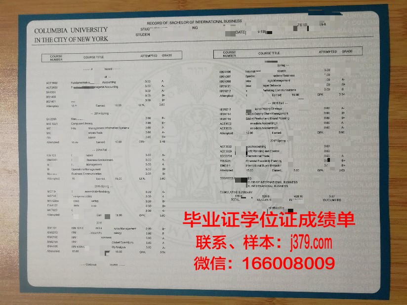 福尔玛蒂学院成绩单：折射教育理念的一面镜子