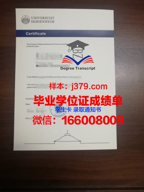 罗森海姆应用技术大学毕业证