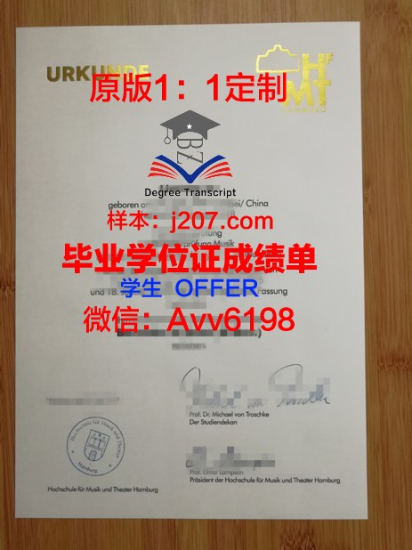 汉堡工业大学毕业证模板(汉堡国际工程学院)