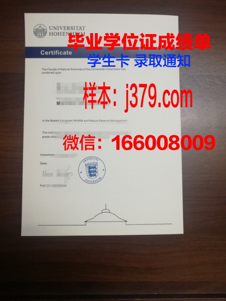 罗森海姆应用技术大学毕业证