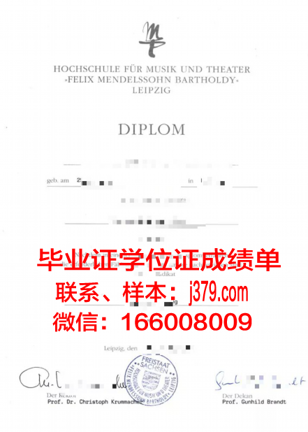 莱比锡技术经济与文化应用技术大学学位证书(莱比锡大学有什么专业)