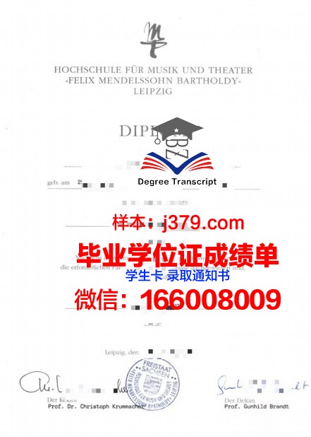 莱比锡HHL管理学院研究生毕业证书(莱比锡大学英语授课硕士)