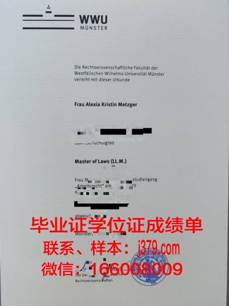 明斯特大学毕业证书图片高清(明斯特大学在德国哪里)
