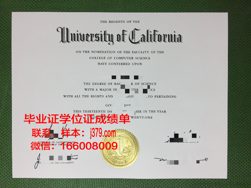 蓝色海岸大学综合理工学院毕业证原版