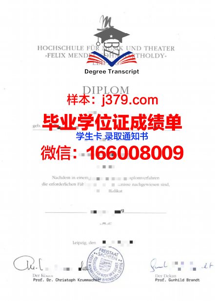 莱比锡音乐和戏剧学院毕业证什么样子(莱比锡美术学院)