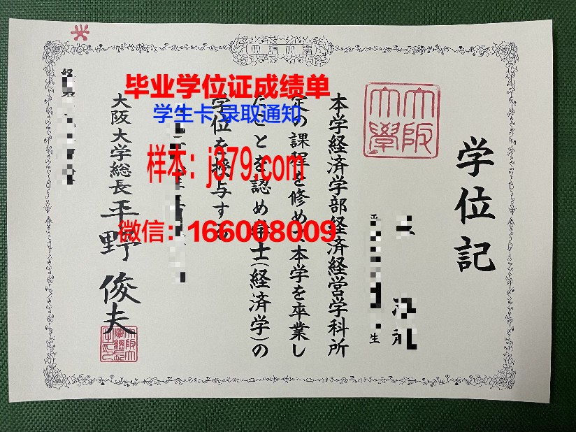大阪女子大学毕业证成绩单：揭开历史的面纱