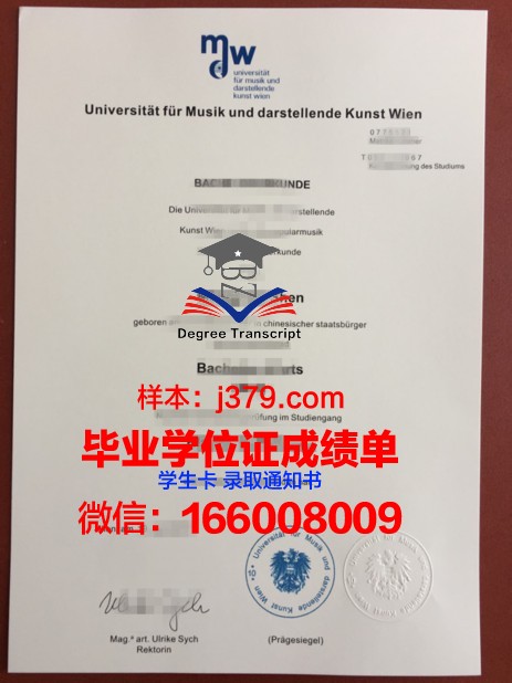 维也纳造型艺术学院博士毕业证(维也纳艺术学院校友)