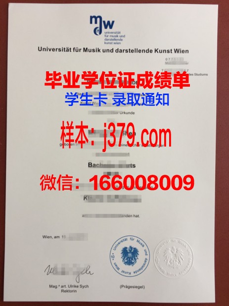 维也纳技术高等专业学院毕业证书图片模板(同志们我去报考维也纳艺术学院了)