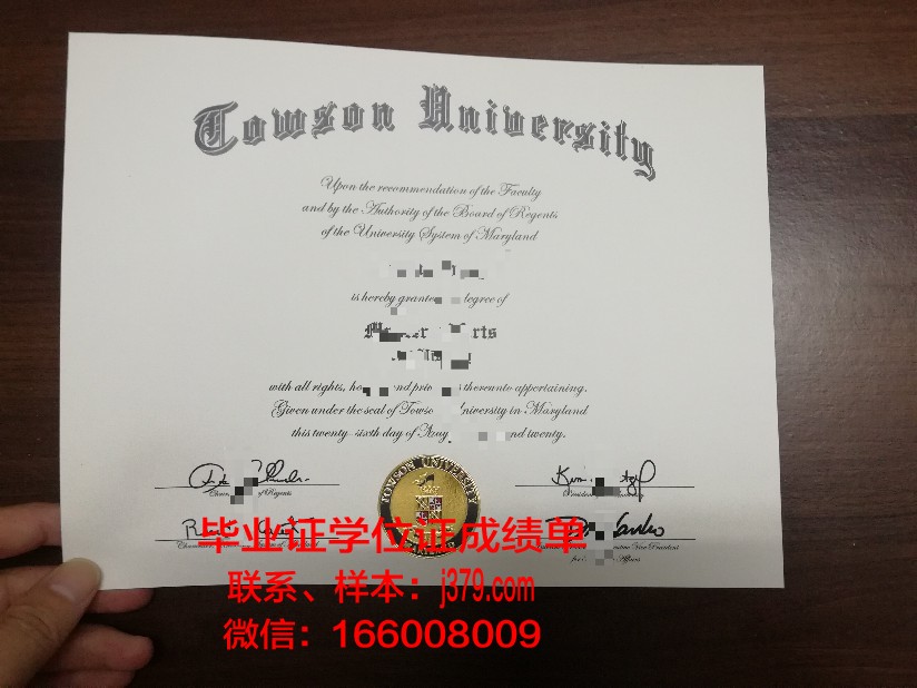 陶森大学硕士毕业证(陶森大学硕士毕业证图片)