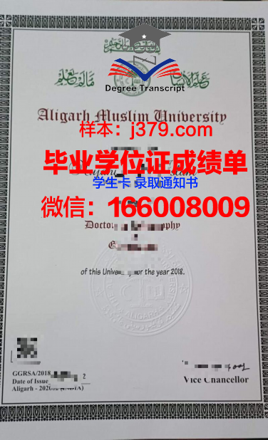 阿里格尔穆斯林大学毕业证：跨越文化与学术的桥梁