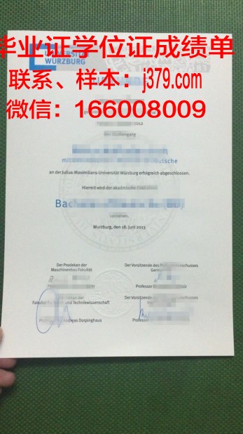 维尔茨堡大学毕业证外壳(维尔茨堡大学好考吗)