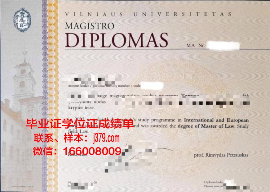维尔纽斯格迪米纳斯技术大学拿不了毕业证(维尔纽斯工业大学)
