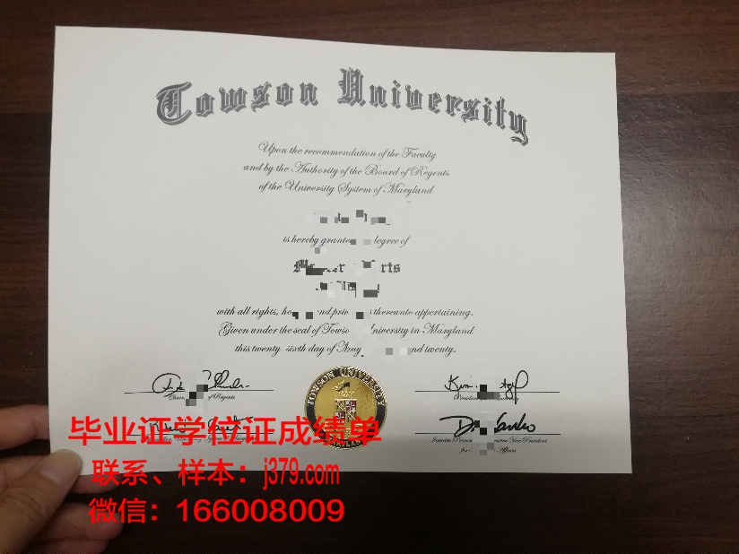 陶森大学硕士毕业证(陶森大学硕士毕业证图片)
