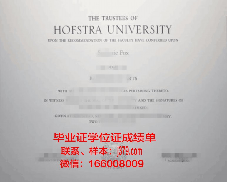霍夫斯特拉大学学历证书(霍夫斯特拉大学商学院排名)