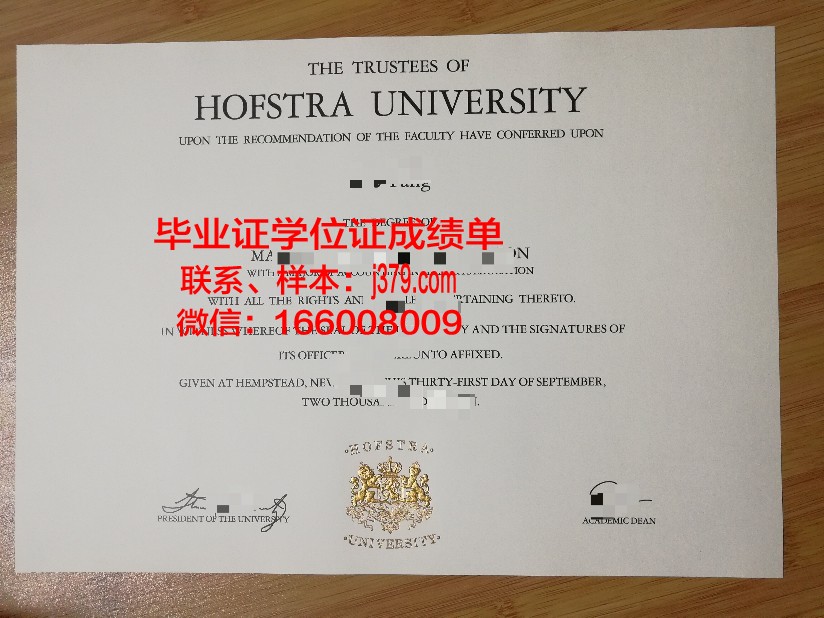 霍夫应用技术大学学位证成绩单：一张通往未来的通行证