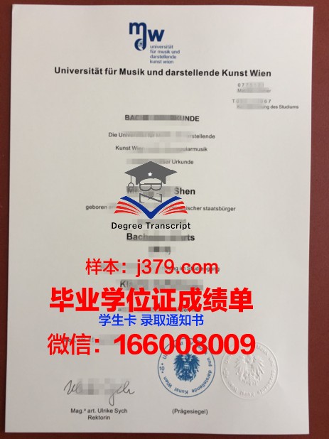 维也纳技术高等专业学院毕业证补办(维也纳艺术学院还在吗)