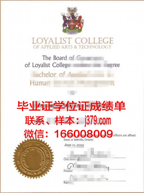 雅德应用科技大学毕业学位