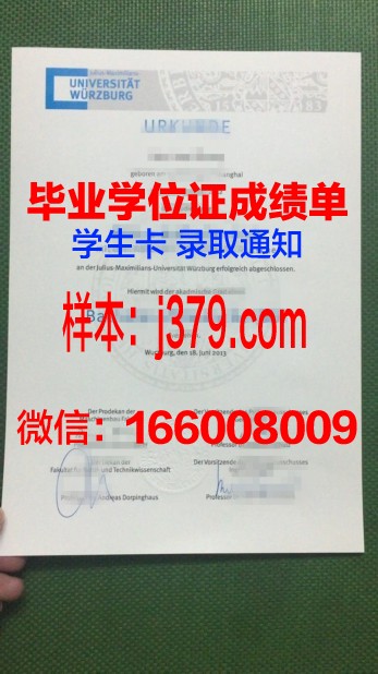 维尔茨堡音乐学院毕业证图片(维尔茨堡大学申请条件)